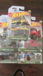Hot Wheels set 5 Stuks Mud Racers auto's 1:64, Ophalen of Verzenden, Nieuw, Auto