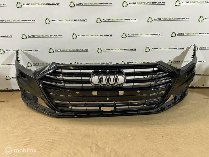 Voorbumper Audi A8 D5 4N ORIGINEEL 4N0807437A, Auto-onderdelen, Carrosserie en Plaatwerk, Bumper, Audi, Voor, Gebruikt, Ophalen of Verzenden