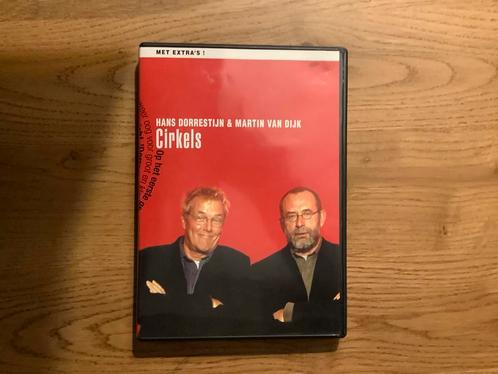 Hans Dorrestijn en Martin van Dijk, CIRKELS, met extra's...., Cd's en Dvd's, Dvd's | Cabaret en Sketches, Zo goed als nieuw, Stand-up of Theatershow