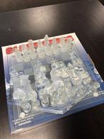Schaakspel glas, Hobby en Vrije tijd, Gezelschapsspellen | Bordspellen, Een of twee spelers, Ophalen of Verzenden, Zo goed als nieuw