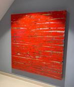 Leo Jacobs schilderij groot 1.50m op 1.50m, Antiek en Kunst, Ophalen of Verzenden