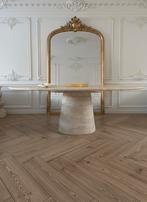 Raw Travertin Eettafel - 8 Personen, Overige materialen, 100 tot 150 cm, 200 cm of meer, Ophalen of Verzenden