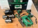 HIKOKI SET, Doe-het-zelf en Verbouw, Gereedschap | Boormachines, Ophalen of Verzenden, Boor- en Schroefmachine