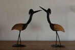 (nr.293) 2 mooie beeldjes van (vogel) steltlopers, 26x33x9cm, Ophalen, Zo goed als nieuw, Dier