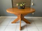 Meubelfabriek Oisterwijk ronde eettafel, Ophalen, 100 tot 150 cm, Rond, Zo goed als nieuw