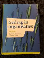 Gedrag in organisaties - Robbins & Judge, Ophalen, Gamma, Zo goed als nieuw, HBO