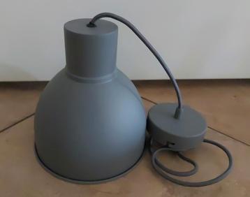 Metalen Hanglamp Grijs - Diameter 20cm beschikbaar voor biedingen