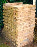 Circa 600 strakke straatklinkertjes, Ophalen, Gebruikt, Klinkers, 5 tot 10 m²