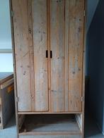 Steigerhouten Kledingkast, Huis en Inrichting, Kasten | Kledingkasten, 100 tot 150 cm, Ophalen of Verzenden, Overige houtsoorten