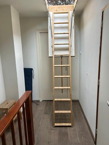 Vliso trap vlizo trap hout 2 meter 60 cm uitklapbaar inklap beschikbaar voor biedingen