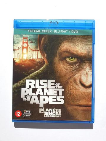 Rise Of The Planet Of The Apes (Blu-ray + DVD) beschikbaar voor biedingen