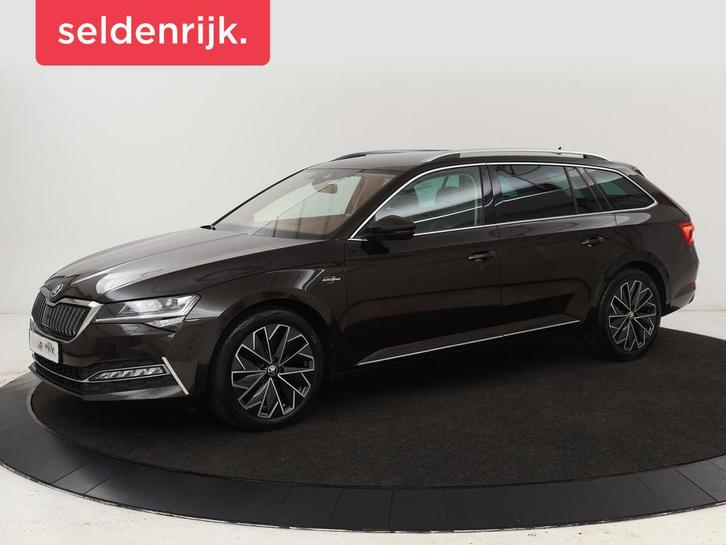Skoda Superb 1.4 TSI iV Laurin & Klement | Leder | Trekhaak, Auto's, Skoda, Bedrijf, Te koop, Superb, ABS, Achteruitrijcamera