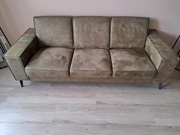 Mooie drie zits bank, Huis en Inrichting, Banken | Bankstellen, Gebruikt, Rechte bank, Driepersoons, 200 tot 250 cm, 75 tot 100 cm