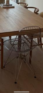 VITRA Eames Wire Chair Silver, Huis en Inrichting, Ophalen, Zo goed als nieuw