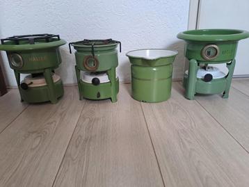Vintage Petroleumstelletjes - Haller & Beccon beschikbaar voor biedingen