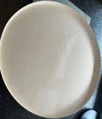 Josh V Dienblad - Lichtroze, onderkant goud, Ophalen of Verzenden, Zo goed als nieuw, Rond, Metaal