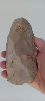 prachtige vuistbijl, prehistorie, Spiennes, oude collectie, Antiek en Kunst, Ophalen of Verzenden