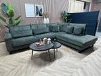 ZGAN Velvet Velours Hoekbank - Groen - 315 x 250