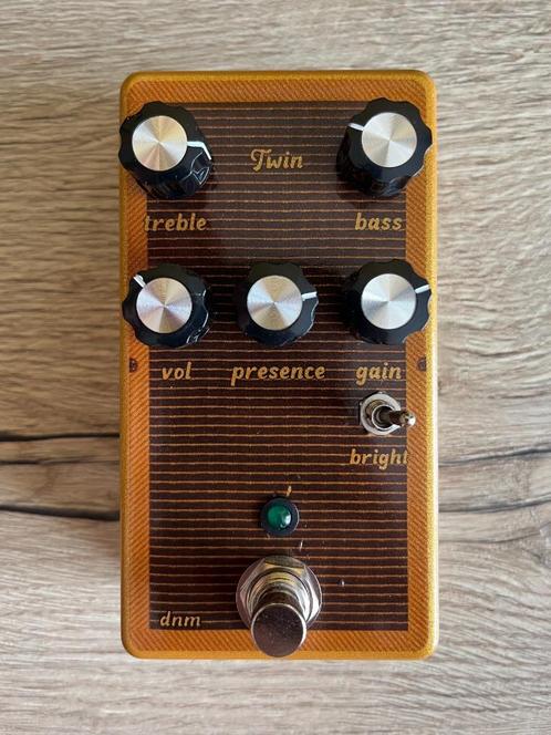 DNM Twin Tweed 57 Preamp, Muziek en Instrumenten, Effecten, Nieuw, Distortion, Overdrive of Fuzz, Volume, Ophalen of Verzenden