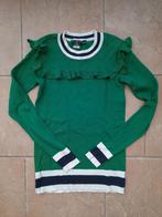 Indian Blue Jeans: leuke trui groen roesels maat 170-176, Ophalen, Gebruikt, Meisje, Trui of Vest