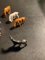 4 leuke paarden voor bij de trein of diaroma HO - 1:87, Overige merken, Natuur, Gelijkstroom of Wisselstroom, Nieuw