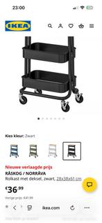 IKEA RÅSKOG rolkast - weinig gebruikt, Ophalen, Gebruikt