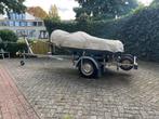 Marlin schuif-kantel boottrailer, tot 5-6 meter, Watersport en Boten, Boottrailers, Ophalen, Minder dan 1500 kg, Verstelbare verlichting