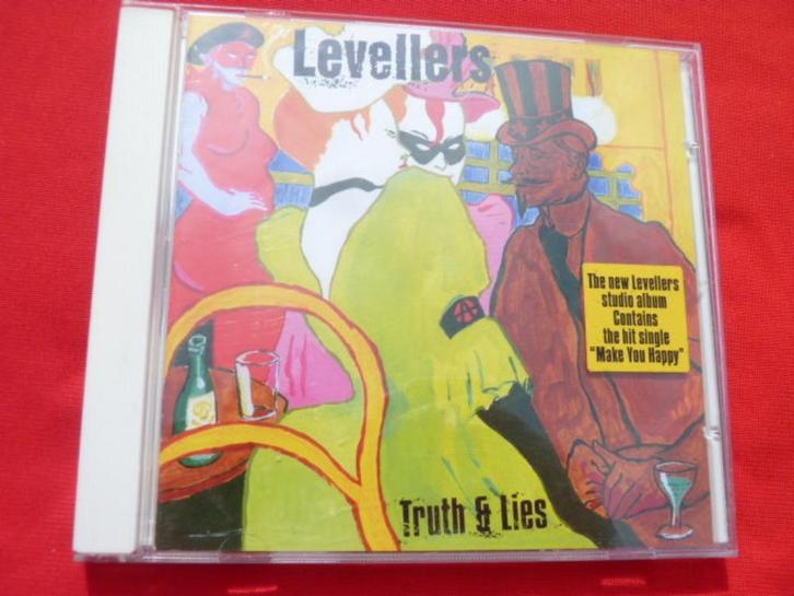 Levellers - CD Truth & Lies (zéér schaars!!) enige op MP!, Cd's en Dvd's, Cd's | Rock, Zo goed als nieuw, Alternative, Ophalen of Verzenden