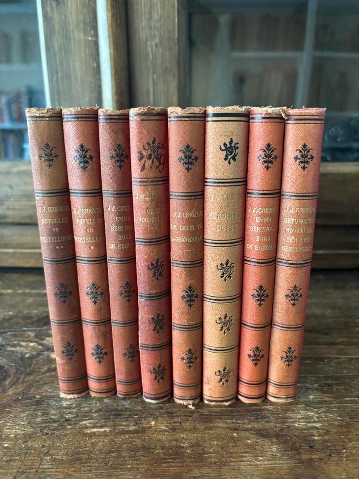 Oude Boeken Collectie J.J. Cremer, Antiek en Kunst, Antiek | Boeken en Bijbels, Ophalen of Verzenden