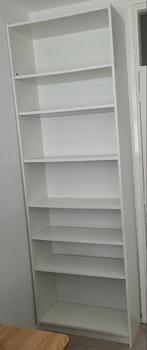 Witte IKEA Boekenkast - Goede Staat!, Huis en Inrichting, Kasten | Boekenkasten, Ophalen, Met plank(en), 200 cm of meer, 50 tot 100 cm
