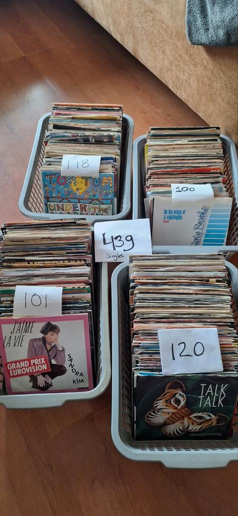 Grote Collectie Singles Jaren '60, '70, '80 - 439 Stuks!, Spelcomputers en Games, Spelcomputers | Sony PlayStation 4, Gebruikt