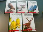 5 boeken/gidsen over natuur en dieren en planten, Ophalen, Nieuw