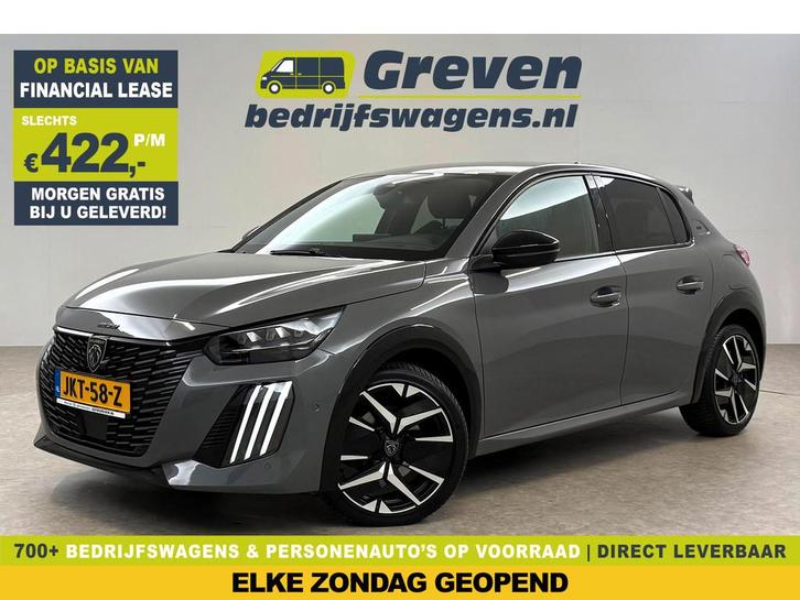 Peugeot 208 Hybrid 136PK e-DCS6 GT | 360° | Virtual | Sfeer, Auto's, Peugeot, Bedrijf, Te koop, 360° camera, ABS, Achteruitrijcamera