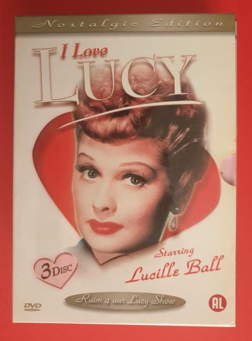 DVD 3x Lucille Ball Cassette "I love Lucy", Cd's en Dvd's, Dvd's | Tv en Series, Zo goed als nieuw, Komedie, Boxset, Alle leeftijden