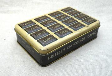 blik - leeg! Driessen Rotterdam Carro chocolade. beschikbaar voor biedingen