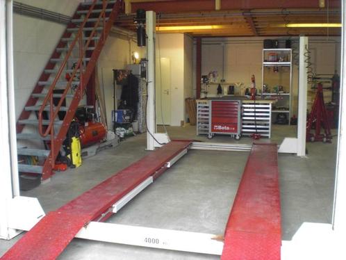 Hefbrugverhuur per uur in Nijverdal., Doe-het-zelf en Verbouw, Gereedschap | Overige machines, Nieuw, Ophalen