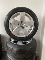 Mercedes CLK Zomerset - Velgen + Zomerbanden 5x112, Auto-onderdelen, Banden en Velgen, Ophalen, Gebruikt, 16 inch, Banden en Velgen