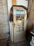 Te koop oude paneel deur, Doe-het-zelf en Verbouw, Deuren en Horren, Ophalen, Gebruikt, Minder dan 80 cm, Binnendeur