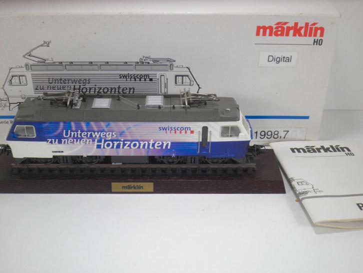 Marklin 34305 1998.7 E-lok model serie 446, Hobby en Vrije tijd, Modeltreinen | H0, Zo goed als nieuw, Locomotief, Wisselstroom