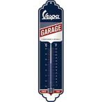 Vespa scooter garage reclame thermometer van metaal deco, Verzamelen, Merken en Reclamevoorwerpen, Reclamebord, Info@deconoord.nl