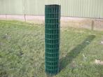 Gaas Eurofence 150 cm hoog maas 5x10 groen DRAADDIKTE 2,5MM, Nieuw, 20 meter of meer, Ophalen, Gaas