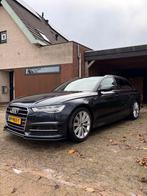 Audi A6 1.8 Tfsi Ultra 190pk S Tronic 2018 Blauw metallic, Auto's, Audi, 1610 kg, Blauw, Leder en Stof, Origineel Nederlands