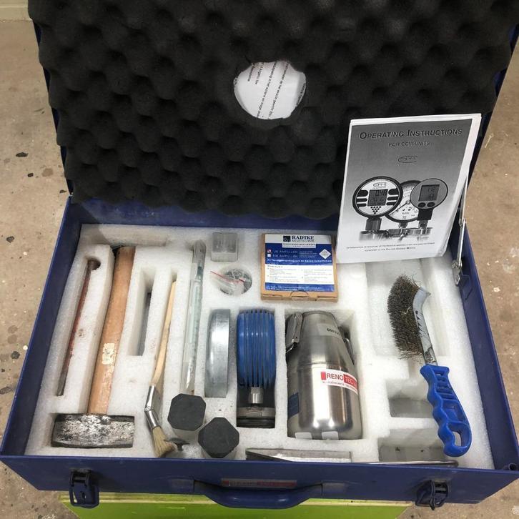 Professionele CCM vochtmeter te koop, Doe-het-zelf en Verbouw, Meetapparatuur, Gebruikt, Vocht of Vloeistof, Ophalen