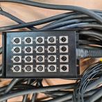 Stagebox 30 meter zgan., Muziek en Instrumenten, Kabels en Stekkers, Ophalen, Zo goed als nieuw, Apparatuur