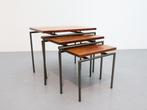 Vintage mimiset | Nesting tables | Palissander, Huis en Inrichting, Tafels | Bijzettafels, 45 tot 60 cm, Minder dan 55 cm, Gebruikt