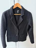Wollig colbert, Ophalen of Verzenden, Zo goed als nieuw, Maat 38/40 (M), Zwart