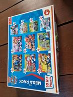 Paw Patrol Puzzel Mega Pack - 10 in 1, Ophalen of Verzenden, Meer dan 50 stukjes, Gebruikt, 4 tot 6 jaar