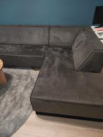 L-vormige bank - Antraciet, Ophalen, 250 tot 300 cm, Gebruikt, Hoekbank