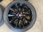 sportieve 19 inch originele velgen + zomerbanden Jaguar XJ, Auto-onderdelen, Banden en Velgen, 19 inch, Banden en Velgen, Ophalen of Verzenden