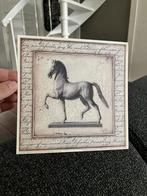 Print van Sid Dickens  Statuesque horse., Huis en Inrichting, Oorspronkelijke maker, Ophalen of Verzenden, Minder dan 50 cm, Print